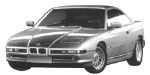 BMW E31 P1B4E Fault Code