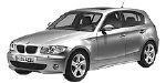 BMW E87 P1B4E Fault Code